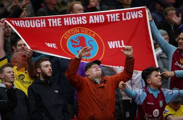 Marcus Rashford relegates Aston Villa at Old Trafford