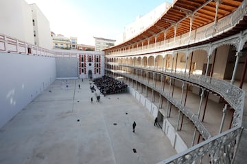 26/10/24 REPORTAJE REAPERTURA FRONTON BETI JAI EN MADRID