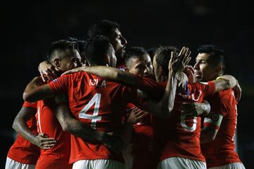 Las postales de la goleada del debut de Chile en Copa América