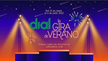 La Gira del Verano de Cadena Dial gratis: fechas, ciudades y cantantes
