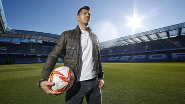 Entrenamiento Deportivo de La Coruña.Previa Miku Riazor