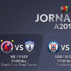 Fechas y horarios de la Jornada 8 del Apertura 2016 en la Liga MX
