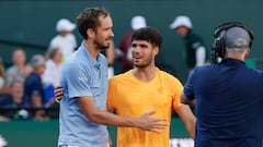 Resumen del Alcaraz vs Medvedev, semifinales de Indian Wells