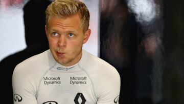 Magnussen en Japón.