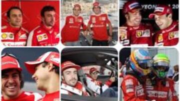 Alonso le desea "toda la suerte del mundo" a Massa