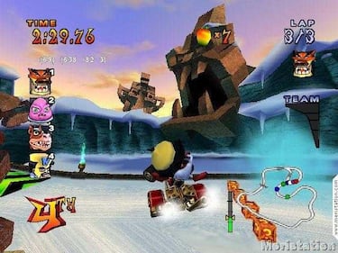Crash Bandicoot: Nitro Kart (GameCube)