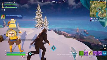 fortnite festival invierno 2023 evento navidad misiones recorre cierta distancia esprintando