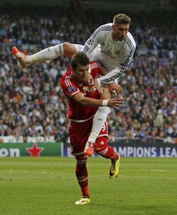 Sergio Ramos y Mandzukic.