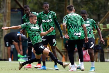 Nueva práctica del equipo dirigido por Pedro Sarmiento pensando en el duelo frente a Deportivo Cali por Liga BetPlay, que se jugará el domingo 18 de septiembre en el Atanasio Girardot.