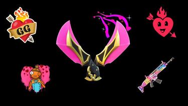 San Valentín en Fortnite: evento Corazones Salvajes, skin gratis Amorosa y mucho más