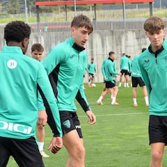 Sancet y Djaló, únicas bajas en la matinal de Lezama