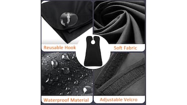 La solución definitiva contra los restos en el lavabo: el delantal para barba con ventosas que evita obstrucciones