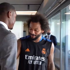 Alaba no sólo sorprendió con su español: miren en lo que se fijó Marcelo del austriaco