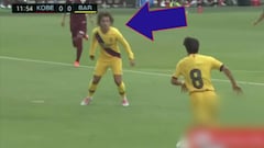 La reacción de Griezmann ante esta decisión de Riqui Puig