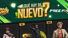 Agenda semanal de Free Fire del 8 al 14 de marzo con Súper Ruleta Maravilla y Torre del Furor