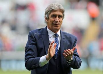 Pellegrini con el City.