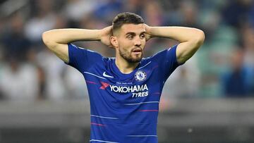 El centrocampista croata del Chelsea, Mateo Kovacic, durante un partido.