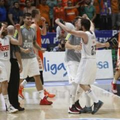 Valencia Basket-Real Madrid: cuarto partido en imágenes