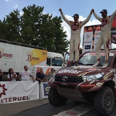 Al Attiyah avanza que tendrá un Toyota nuevo para el Dakar