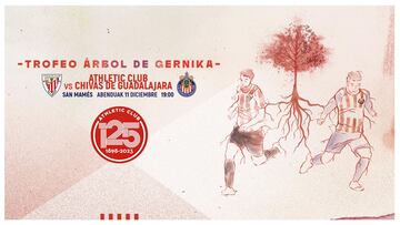 Athletic y Chivas visitarán el Árbol de Gernika