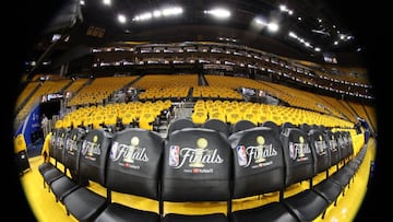 Ticket prices for NBA Finals Game 1 between the Golden State Warriors and Boston Celtics at the Chase Center are at a record high.