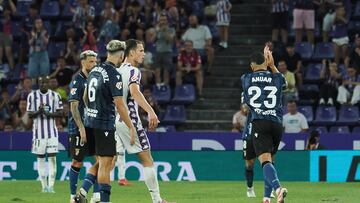 El Ceuta la semana pasada en Valladolid.