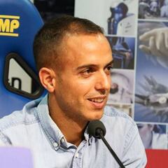 "Estoy sorprendido por lo rápido que me ha llegado la oportunidad de entrenar en Primera"