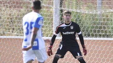 Grandi, en un partido con el Leganés.