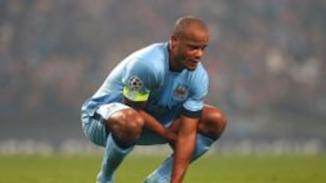 Vincent Kompany termin&oacute; con molestias f&iacute;sicas el duelo entre el  Manchester City y el CSKA de Mosc&uacute;. 