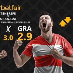CD Tenerife vs. Granada CF: horario, dónde ver, pronósticos y estadísticas