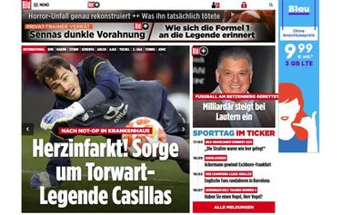 Casillas heart attack: how the international press reacted