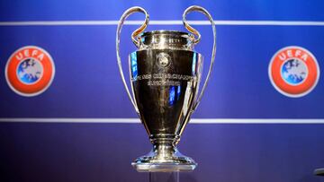 Trofeo de la Champions League.