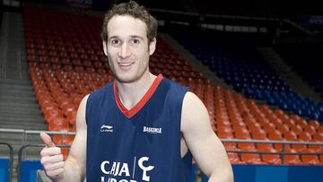 Marcelinho Huertas posa para AS en una entrevista durante su primera etapa como jugador del Baskonia.