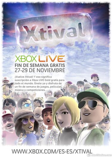 Xbox Live celebra este fin de semana el Xtival Winter 2009