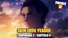 Fortnite x Attack on Titan: Eren de Shingeki no Kyojin llegará como skin en la próxima temporada