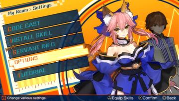 Captura de pantalla - Fate/Extella: The Umbral Star (PS4)