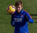 El Atlético sigue preparando el duelo ante el Valladolid