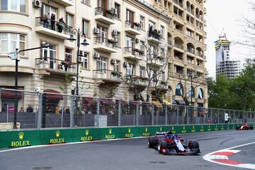 La loca carrera en el circuito urbano de Bakú