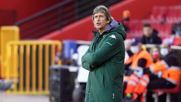 Manuel Pellegrini, en Granada.