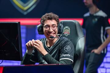 Mithy smiles after a victory.