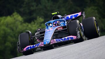 Esteban Ocon (Alpine A522). F1 2022.