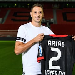 Arias se siente más cómodo en el Leverkusen: "Con Simeone lo principal es la portería a cero"