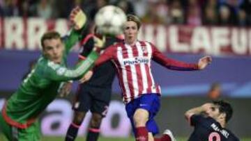 Ocasi&oacute;n de Fernando Torres ante Neuer.