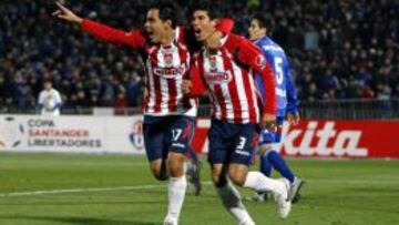 Las Chivas eliminaron a la U de Chile en las semifinales de 2010.