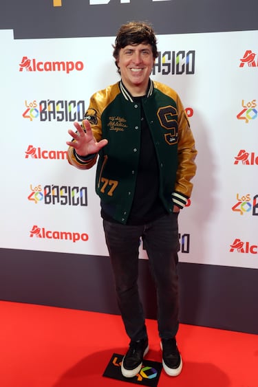 Dani Moreno 'el gallo' asiste al concierto de Manuel Turizo en una nueva edición de LOS40 Básico en el Teatro Eslava.