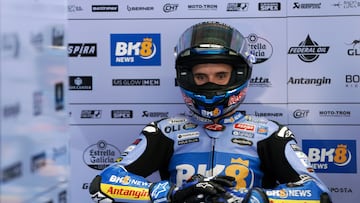 Austin (United States), 28/03/2026.- Gresini Racing MotoGP rider Alex Marquez of Spain sits in the garage during free practice 1 for the Motorcycling Grand Prix of the United States at the Circuit Of The Americas racetrack in Austin, Texas, USA, 27 March 2026. The 2026 Motorcycling Grand Prix of the United States is held on 29 March 2026. (Motociclismo, España, Estados Unidos) EFE/EPA/DUSTIN SAFRANEK