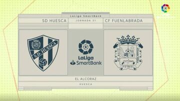 Resumen y goles del Huesca vs. Fuenlabrada de LaLiga SmartBank