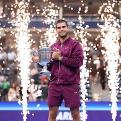 Así ha celebrado Alcaraz su segundo US Open y su sexto Grand Slam