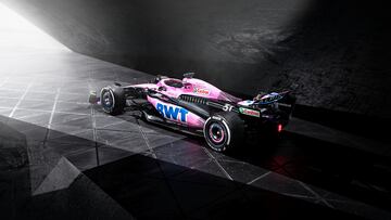 La escudería francesa ha presentado su nuevo A523 que pilotarán Pierre Gasly y Esteban Ocon.