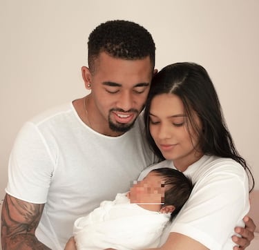 Gabriel Jesus se separa de su novia meses después de ser padres